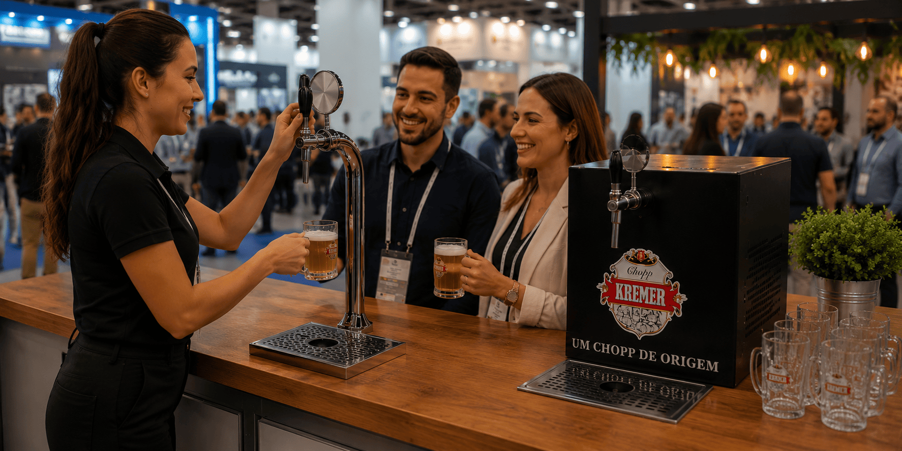 Locação Chopeira Feiras de Eventos Congressos