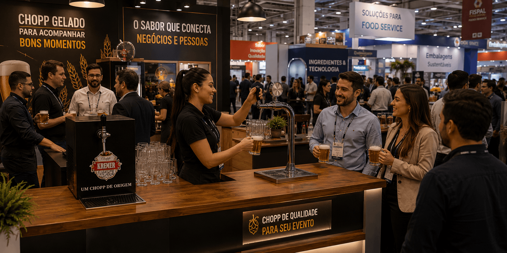 Chopeira para Eventos Stand Congresso em São Paulo