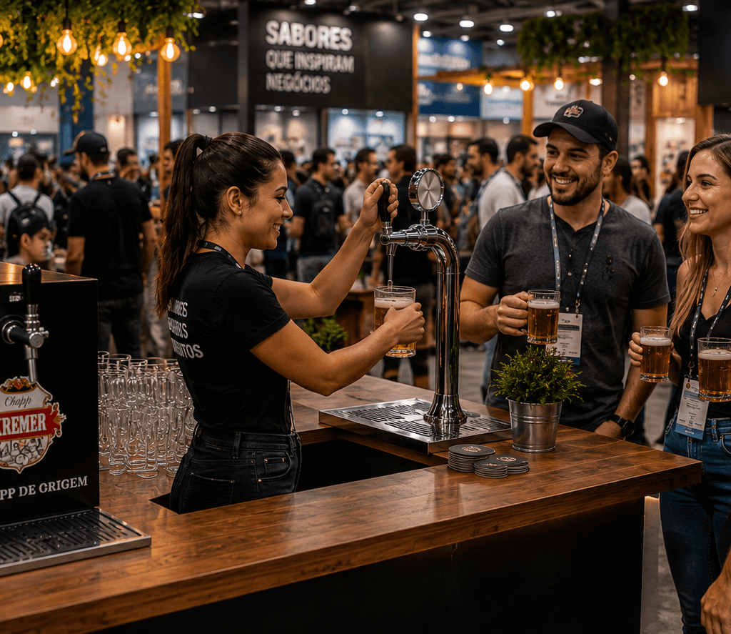 Chopeira Stand São Paulo Expo Distrito Anhembi